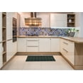 thumbnail image 5 of Ahgly Company Indoor Square Patterned Midnight Gray Area Rugs, 8' Square, 5 of 6