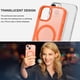 thumbnail image 4 of Funda para teléfono BENTOBEN compatible con iPhone 15 Plus, color naranja, 4 of 8