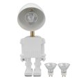 thumbnail image 2 of Candle Wax Melting Lamp, Safe Robot Lamp Body Candle Warmer Table Lamp US Plug 110-240V Uniform Heating  For Home, 2 of 8