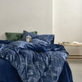 thumbnail image 3 of NAMZI Bed Sheets Set, Bedding Sheets Pillowcases Kit, Twin Bed Set, Hotel Bedding, Home Decor(Blue), 3 of 5
