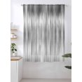 thumbnail image 2 of Sheer Curtains 72 Inches Long, Grey Semi Sheer Curtains Light Filtering Window Treatment, Modern Abstract Art Ombre Striped Privacy Voile Drapes for Living Room Bedroom 52x72 Inch, 2 of 7