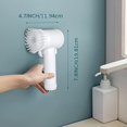 thumbnail image 2 of 1pc Electric Spin Scrubber, Electric Cleaning Brush With 3 Brush Heads, Bathroom Rechargeable Scrub Brush, Shower Scrubber For Cleaning, Wall/Bathtub/Toilet/Window/Kitchen/Sink/Dish/Grout, 2 of 4