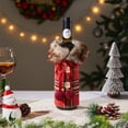 thumbnail image 2 of 1pcs，Christmas Wine Bottle Cover - Festive & Exquisitely Designed Decor for Holiday Gifting and Table Setting.,Colour mixture3, 2 of 6