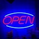 thumbnail image 1 of Letrero abierto de neón LED - Letrero de neón abierto de arte 3D | Luces de neón alimentadas por USB, letreros LED para decoración de paredes, ventana de negocios, tienda, Bar, restaurante, puerta (abierta) brillar Electrónica, 1 of 5
