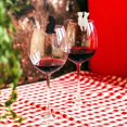 thumbnail image 4 of Marqueurs de Boisson en Verre, Ensemble de 6 Identifiants de Verre à Chat Mignons, 4 of 4