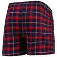 thumbnail image 3 of Men's Concepts Sport Navy/Red Boston Red Sox Ledger Flannel Boxers, 3 of 4