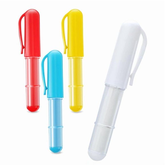 4 Colors Per Pack Fabric Chalk Markers-Erase Tailor'S Chalk for Quilting and Sewing - Compatible with Most Fabrics,4 * sewing writing instrument