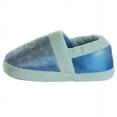 thumbnail image 5 of Disney Frozen Anna and Elsa Nylex Fabric Slippers - Blue, 5-6, 5 of 8