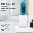 thumbnail image 4 of 0.96 Inch IPS LCD Display 13 in 1 Multi-Function USB Tester Voltage Current Power Meter Voltmeter Ammeter DC 4-30V 5A, 4 of 4