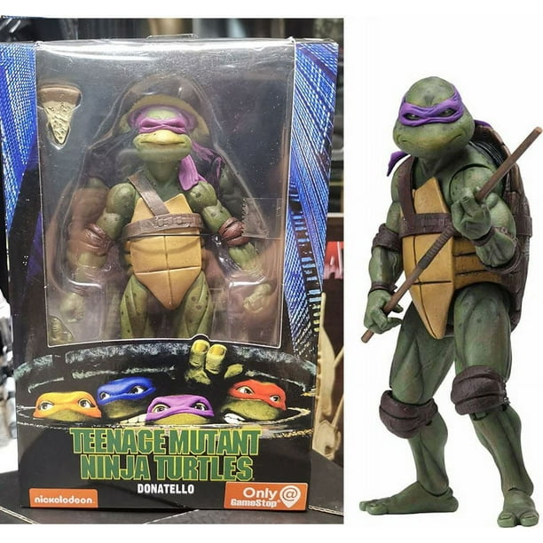 NECA Teenage Mutant Ninja Turtles 1990 Versión de la película TMNT Edición limitada Figura de acción de 7 pulgadas Modelo