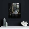 thumbnail image 4 of JRXY Cute Gothic Ghost Wall Art - Spooky Decoration for Room Decor - Canvas Wall Art & Ghost Poster 16x20 in, 4 of 4