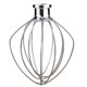 thumbnail image 2 of Cabezal mezclador de alambre de Acero inoxidable YONGSHENG para K45ww Ksm90 K45 Ksm150 Batidor de globo 4.5qt, 2 of 5