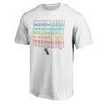 thumbnail image 2 of Men's White Chicago White Sox City Pride T-Shirt, 2 of 3