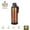 Bronze, variant on Swiss Tech 24 oz Triple-Walled Stainless Steel Water Bottle, Black, Leakproof Chug Lid with Clip Handle and Silicone Boot