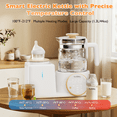 thumbnail image 4 of YunBaby Baby Bottle Warmer & Automatic Bottle Shaker with Electric Kettle, Fast Water Heating with Temperature Control for Formula & Breastmilk, 4 of 8