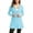 Z1-Light Blue-sun jackets for women, variant on UPF 50+ Sun Jackets for Women Zip-Front Hoodie Long Jackets Long Sleeve Swim Cover Up Dress UV Protection Beachwear