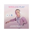 thumbnail image 6 of Logitech G735 Wireless Gaming Headset, Customizable LIGHTSYNC RGB Lighting, Bluetooth, 3.5 MM Aux Compatible with PC, Mobile Devices, Detachable Mic - White Mist, 6 of 9