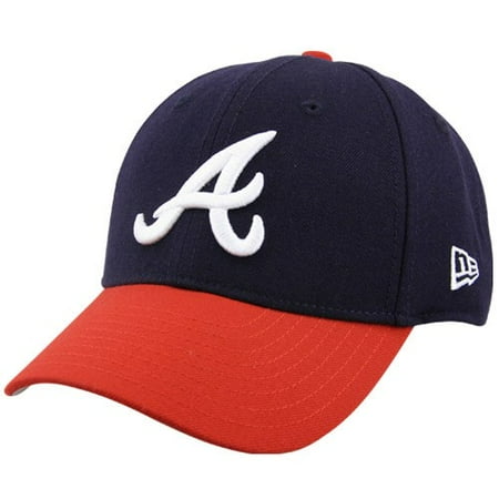 UPC 889001023627 product image for Atlanta Braves New Era Youth The League 9Forty Adjustable Hat - Navy - No Size | upcitemdb.com
