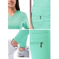 thumbnail image 5 of Adar Pro Flawless Plus Scrub Set For Women - Elevated V-Neck Top & Jogger Scrub Pants, 5 of 7