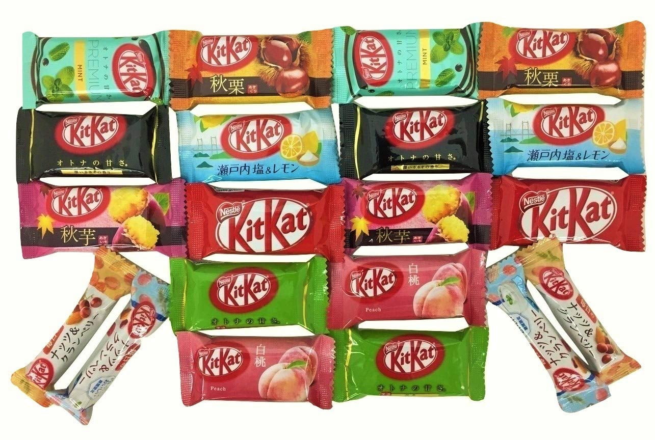 Japanese Kit Kat multiple flavors assortment pack Japanese candy ...