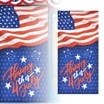 thumbnail image 2 of 2025 Patriotic American Flag Door Cover - Red White and Blue Stars Backdrop for 4th of July, Memorial Day, Veterans Day, and Home Party Decorations, 2 of 5