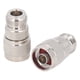 thumbnail image 4 of Ouitble Kit Adaptador RF 2 Uds N Hembra A N Macho, Conector RF De Banda Ancha Conector De Cable Coaxial para Antena/WLAN/WiFi/Radio, 4 of 8