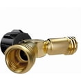thumbnail image 3 of Propane Tank Y Splitter, Propane Adapter, 2 Way Valve for 20 lb LPG Gas Cylinder Connecting 2, 3 of 4