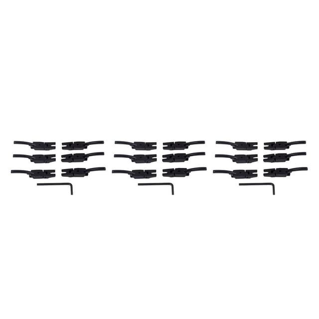 Yuarrent Pack of 6 Electric Guitar Bridge Stringed Portable Modified Saddle Saddles Stylish Insturment Wrench with Accessories Components Type1 NO1