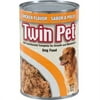 Twin Pet Chicken Flavor Loaf Wet Dog Food, 22 oz Can