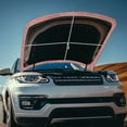 thumbnail image 5 of Uorisanigo Pink Car Hood Cover Soft Decoration Car Hood Cover Protection Heat-Resistant Hoods Wrap Blanket for Most Automotive Sedans Trucks Pickup SUVs, Cars Accessories, 5 of 7