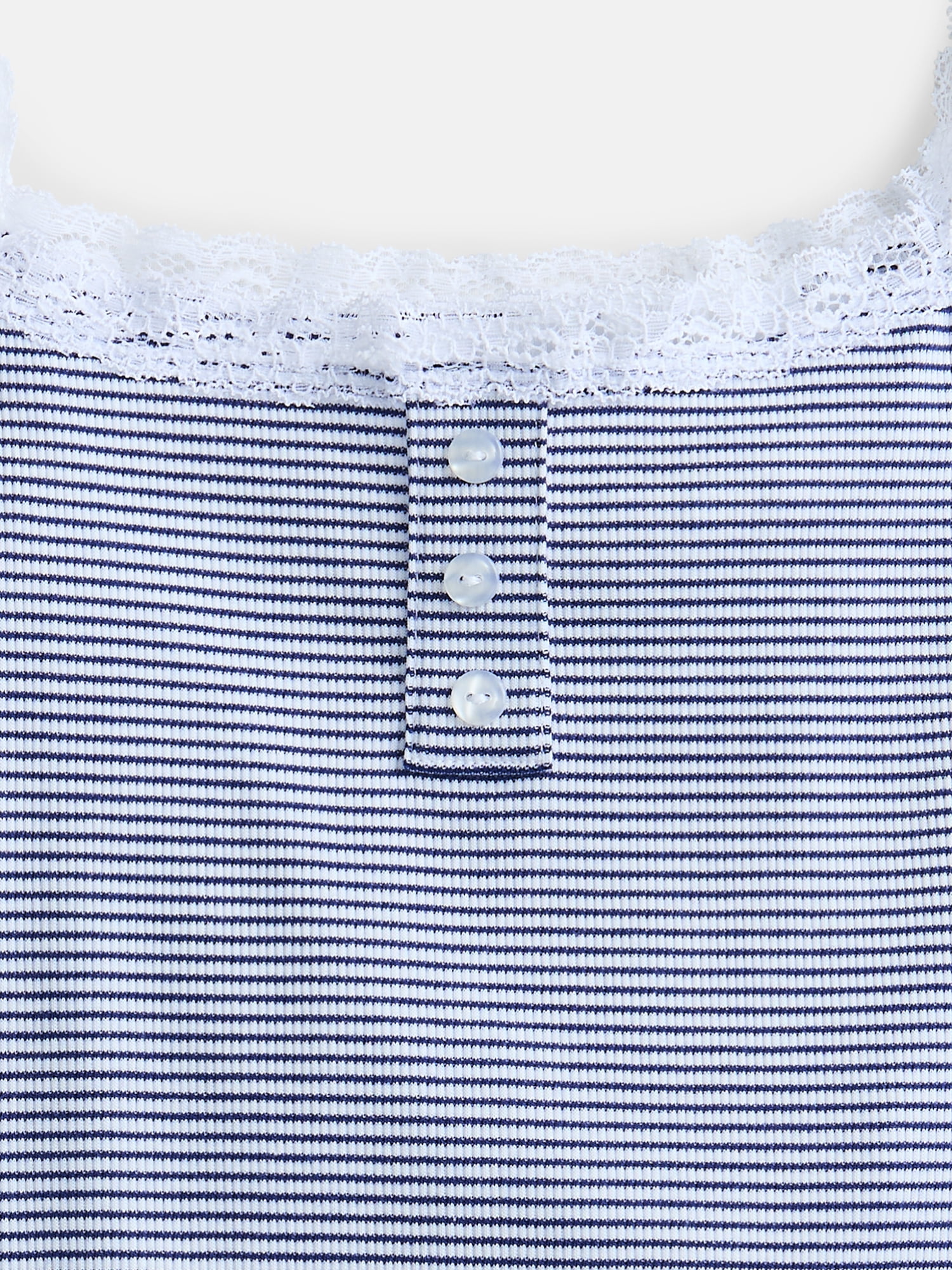 Weekend Academy Girls Henley Tank Top, Sizes 4-18