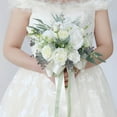 thumbnail image 2 of Bouquets de Mariage Romantiques pour Mariée Bouquet de Mariage pour Fête, 2 of 9