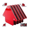 thumbnail image 1 of Escuadras Para Soldar Para Soldar Magnética Herramientas 4pz Rojo, 1 of 3