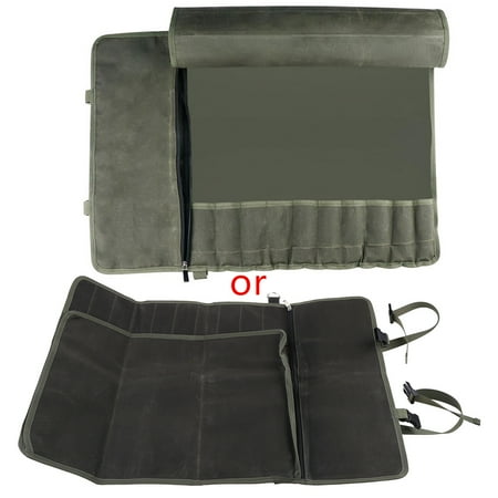 

Green Carry for Case Kitchen Cooking Chef Knife Carrying Storage Pockets Bags