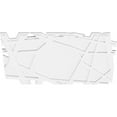 thumbnail image 2 of 34"W x 22 5/8"H x 12"C x 1"P Novo Architectural Grade PVC Contemporary Ceiling Medallion, 2 of 11