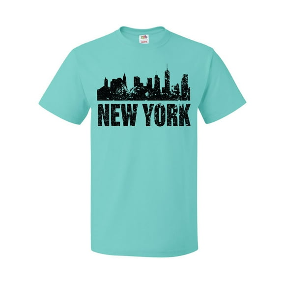 Inktastic New York Skyline Grunge T-Shirt