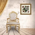 thumbnail image 3 of Wang, Melissa 26x26 Gold Ornate Wood Framed with Double Matting Museum Art Print Titled - Garden Preview II, 3 of 4