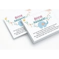 thumbnail image 2 of Inkdotpot 30 Books For Baby Shower Request Cards Bring A Book Instead Of A Card Elephant Jungle Animals Gender Neutral Baby Shower Invitations Inserts Games, 2 of 6
