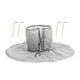 thumbnail image 5 of Protector de raíces de árboles de invierno, cubierta anticongelante para raíces de árboles, lámina de aluminio, protección contra heladas, versátil Gris, 5 of 9