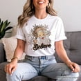 thumbnail image 5 of Believe Santa Cheetah Leopard T‑Shirt, Retro Christmas Tee, 5 of 6