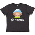 thumbnail image 3 of Inktastic I'm a Fungi with Mushroom Youth T-Shirt, 3 of 5