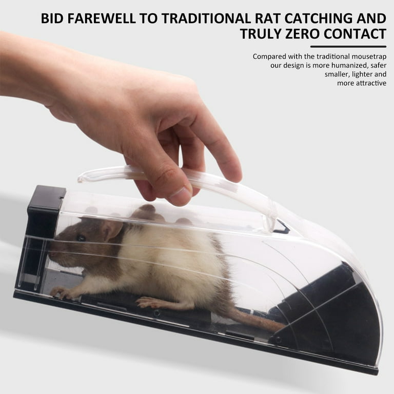Dropship 1pc Mouse Traps; Humane Mouse Trap; Easy To Set; Mouse