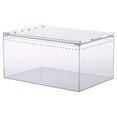 thumbnail image 1 of Acrylic Reptile Box Climbing Pet Feeding Container Transparent Breeding Box, 1 of 5