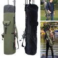 thumbnail image 4 of CSChome Travel Fishing Rod Bag Multifunctional Fishing Rod Holds 5 Poles Portable Tackle Tool Storage Side Pocket Large, 4 of 6