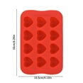 thumbnail image 3 of LSLJS 2PC Ice Cubes Tray - Silicone Easy Release And Flexible 12 Ice Cubes Trays - Flexible Ice Modle Box - Durable And Dishwasher Safe, Home Accessories, 3 of 8