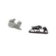 thumbnail image 5 of Estatua de gato, figura de escritorio, estatua de animal, figura de lucha, adornos, material de resina, figura decorativa creativa, adecuada para, 5 of 8