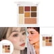 thumbnail image 4 of Sombra de ojos Makeup Plate All-in-One Highlight Suave Smokey Eyes Larga duración Rojo marrón, 4 of 6