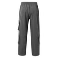 thumbnail image 5 of Mens Sweatpants,Pants Men's Style Work Pants Casual Pocket Straight Pants,Cargo Pants for Men,Size:XL, 5 of 8