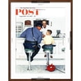 thumbnail image 5 of Art.com Runaway Saturday Evening Post Cover, September 20,1958 Giclee Print by Norman Rockwell, Brown Frame Wall Art, 23" x 29", 5 of 5
