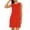 C Red, variant on Bovxnpu Women's Nightgown Tank Play Dress Sleeveless Sleepshirt Loungewear Sleeveless Crew Neck Side Split Dress Sleepwear